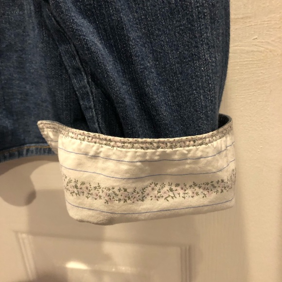 St. John’s Bay Denim Snap Shirt XL - Picture 3 of 7